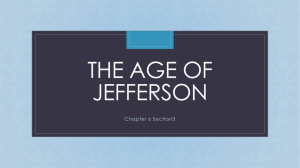 The Age of Jefferson - Edmonds School District