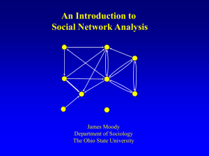 An Introduction to Social Network Analysis