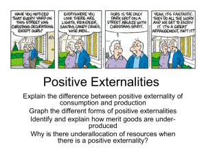 Positive Externalities - Arlington Public Schools