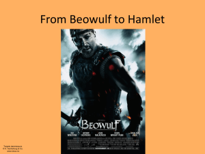 From Beowulf to Hamlet