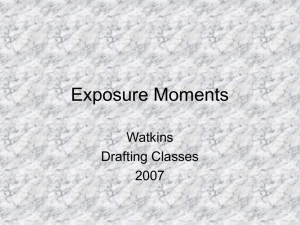 Exposure Moments