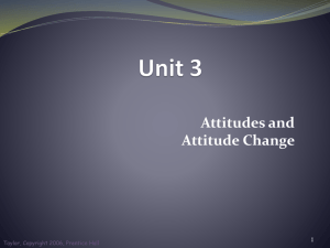 Attitude - David Rude, Instructor