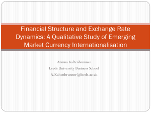 Financial Structure and Exchange Rate Dynamics: A Qualitative