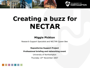 - NECTAR - The University of Northampton