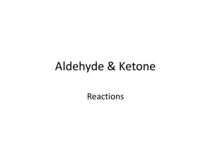 Aldehyde & Ketone