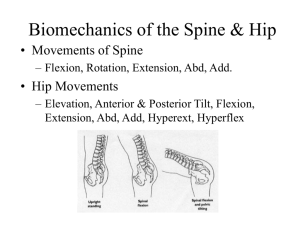 PowerPoint Presentation - Biomechanics of The Spine