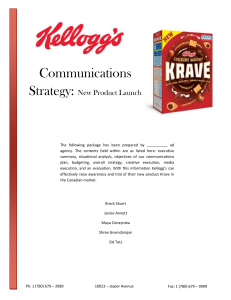 Krave Communications Strategy