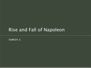 Rise and Fall of Napoleon