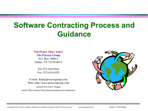 What is Software Contracting?