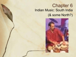 Chapter 6: Music of India