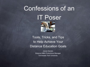 Confessions of an IT Poser