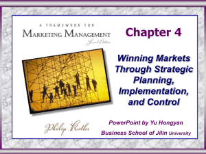 1. CORPORATE AND DIVISION STRATEGIC PLANNING