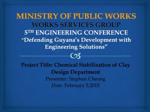 Clay - Ministry of Public Works
