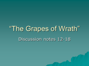 “The Grapes of Wrath”