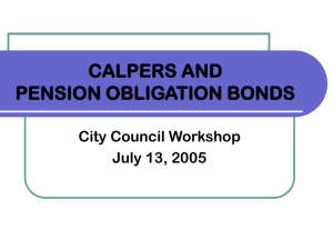 calpers and pension obligation bonds
