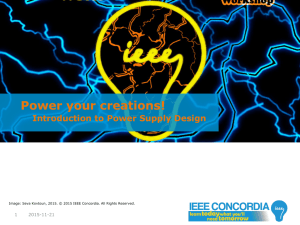 Presentation Slideshow and Notes (Fall 2015)