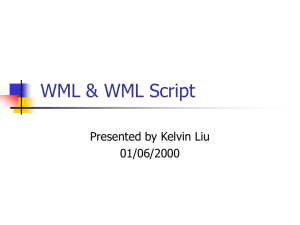 WML & WML Script