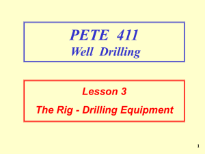 PETROLEUM ENGINEERING 405