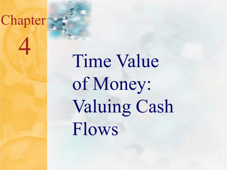 Discounted Cash Flow Valuation