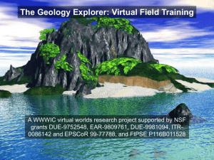 nsf-sitevisit-geo-2002 - World Wide Web Instructional Committee