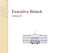 Executive Branch