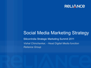 Social Media Marketing Strategy