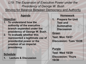 Democracy and Authority Unit 2014-2015 - Lesson 19