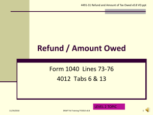 4491-31-Refund-and-Amount-of-Tax-Owed-v0.8 - AARP Tax-Aide