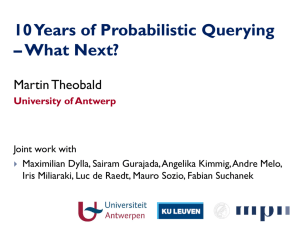 10 Years of Probabilistic Querying