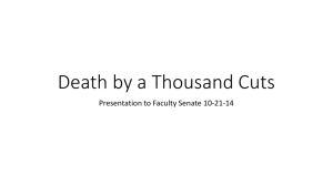 Death by a Thousand Cuts Presentation