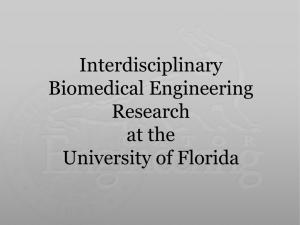 Biomedical Engineering - University of Florida