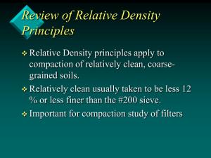 Review of Compaction Principles