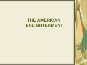 3. The American Enlightment