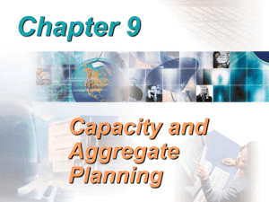 Capacity Expansion Strategies