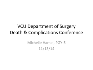 Appendectomy - VCU Department of Surgery