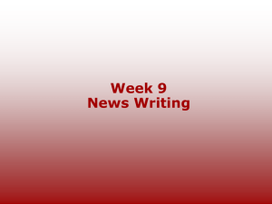 File - MTI News Writing