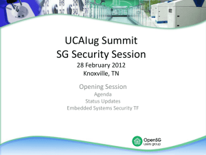SG Security F2F Knoxville -Opening and UATF-feb2012