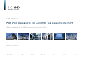 ICME - ERES - European Real Estate Society