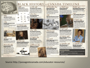 Anne Cools was the first black person to become a Canadian