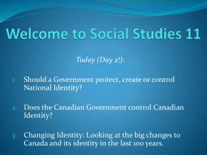 Welcome to Social Studies 11 - SocialStudies11