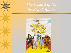 Plot Analysis – The Wizard of Oz