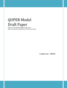 3. QUPER model in an example