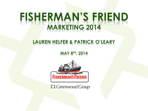 2014 Trade Shows - Fishermans Friend