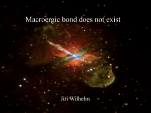 Macroergic bond does not exist