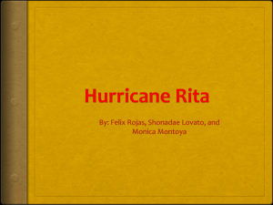 Hurricane Rita - Ms. Gips' homepage!