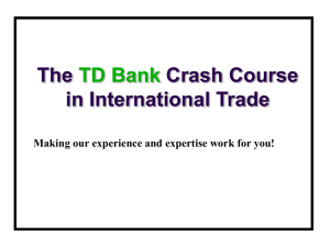 Crash Course in International Trade