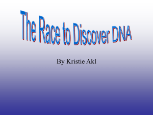 Race to Discover DNA