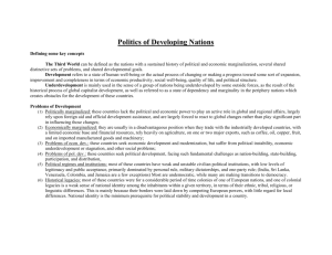 Politics of Developing Nations