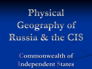 Physical Geography of Russia and the Republics