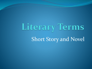 Literary Terms by Story PowerPoint